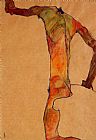 Male Nude by Egon Schiele